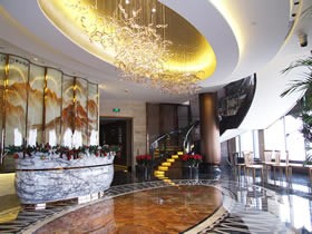 西安酒店旋转楼梯案例