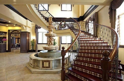酒店会所别墅楼梯设计要注意什么?